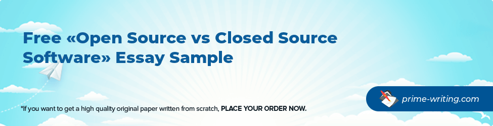 Open Source vs Closed Source Software