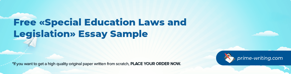 Special Education Laws and Legislation